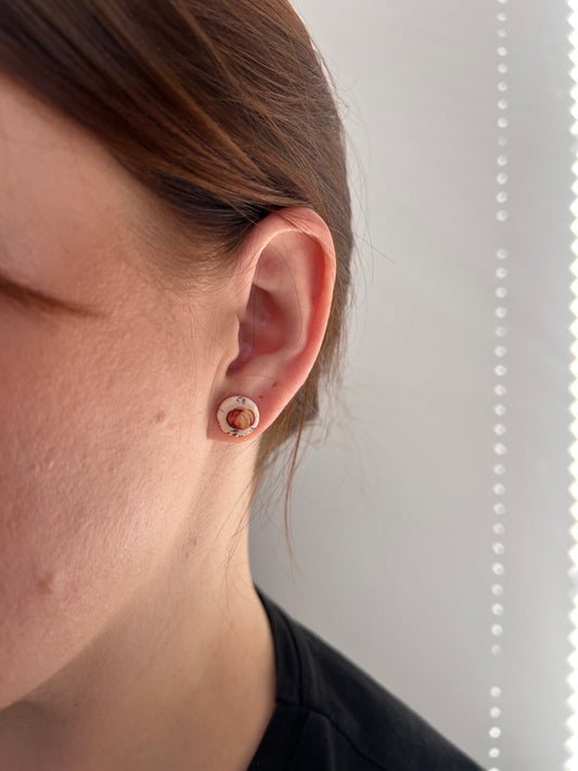 Auskarai "Moliūgai"