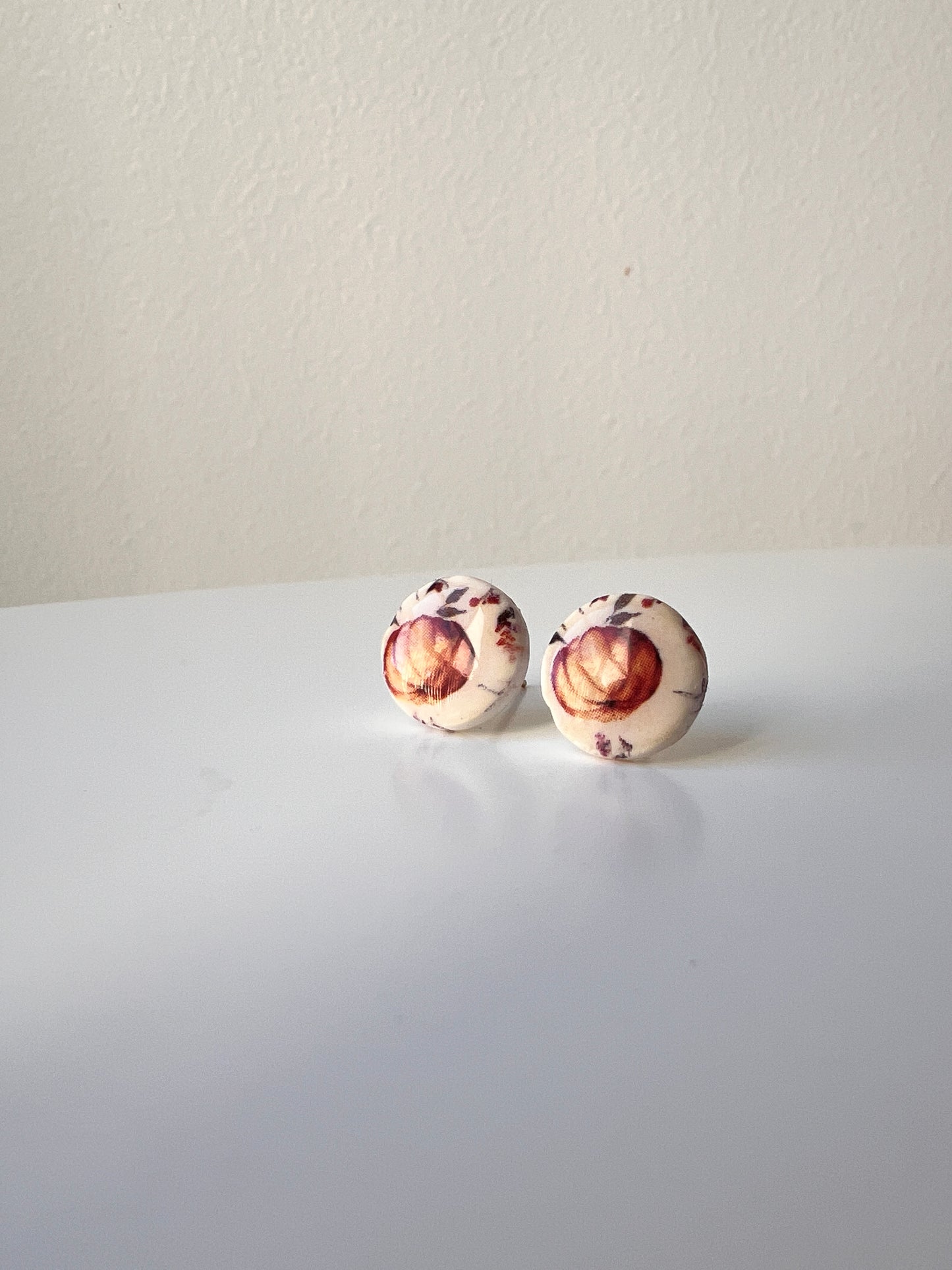 Auskarai "Moliūgai"