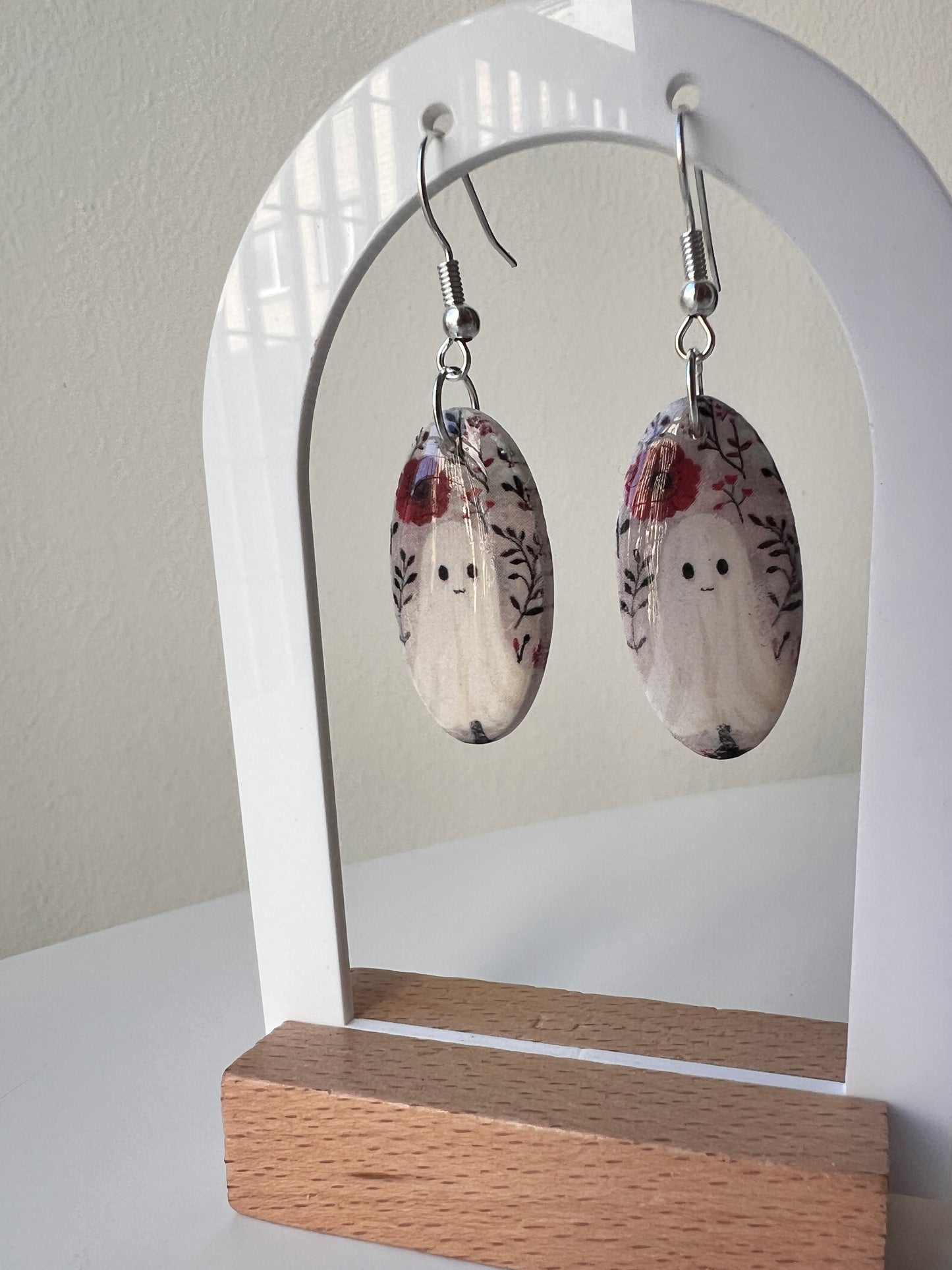 Auskarai "Vaiduokliukai"