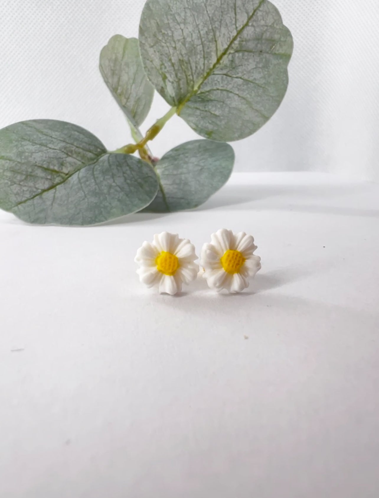 Auskarai "Ramunėlės" Mini