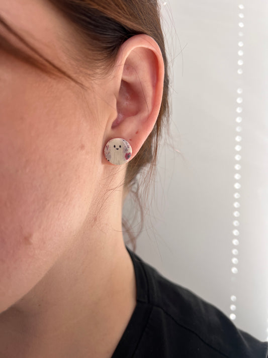 Auskarai "Vaiduokliukai"