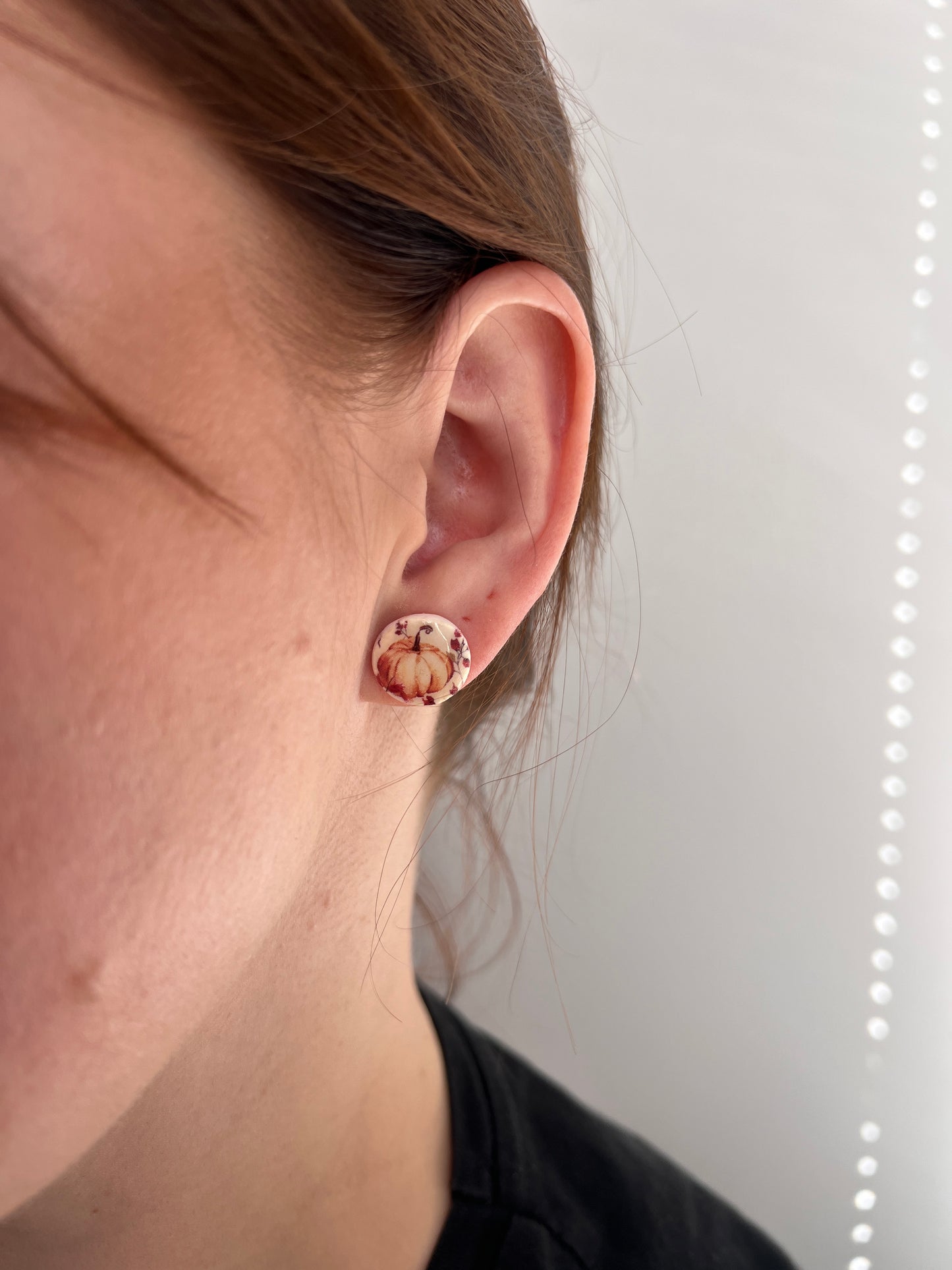 Auskarai "Moliūgai"