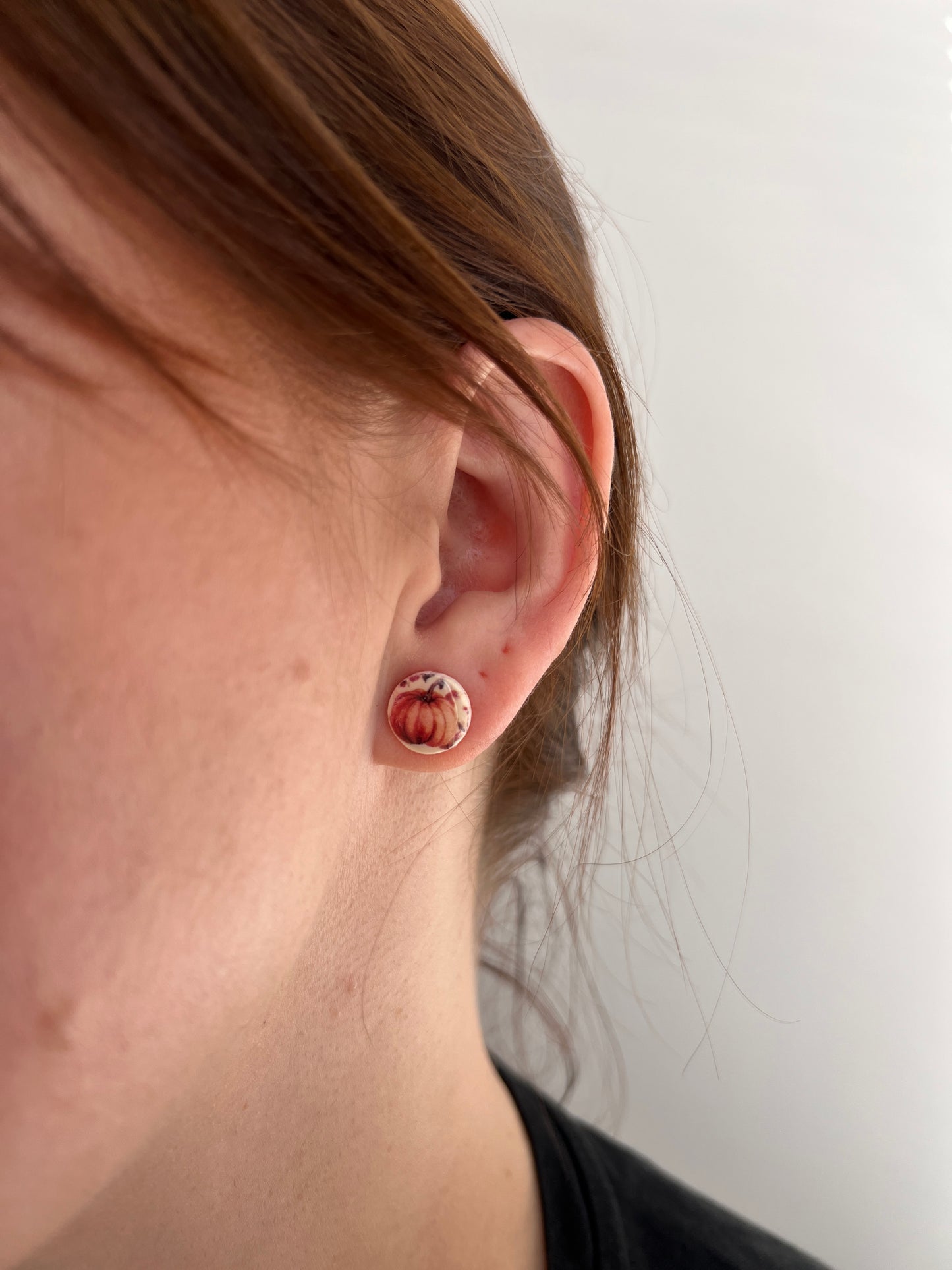 Auskarai "Moliūgai"