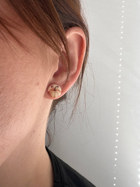 Auskarai "Moliūgai"