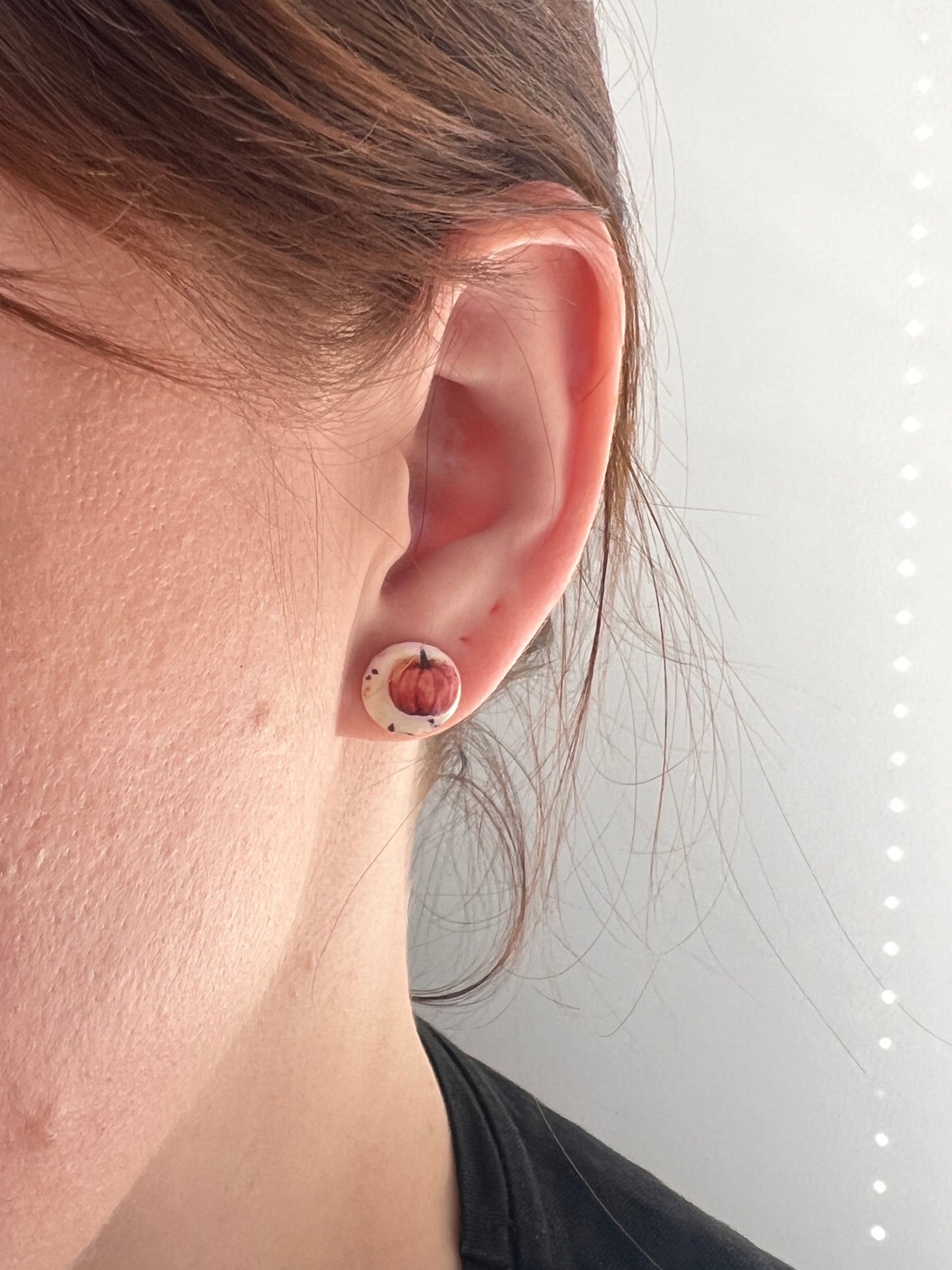 Auskarai "Moliūgai"