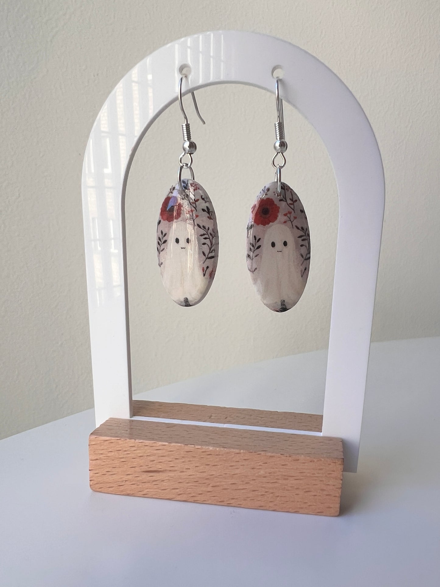 Auskarai "Vaiduokliukai"