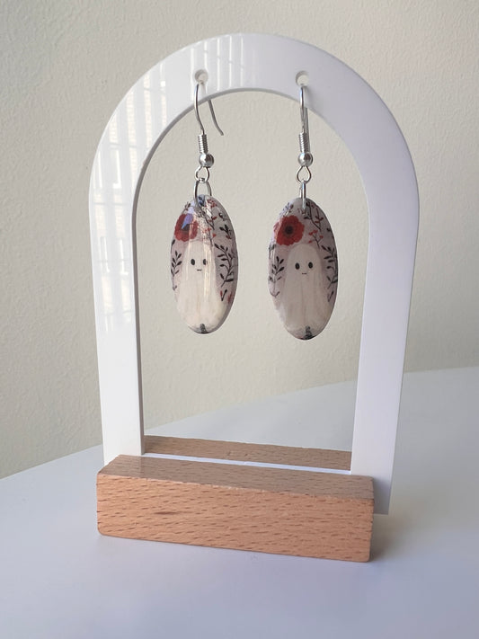 Auskarai "Vaiduokliukai"