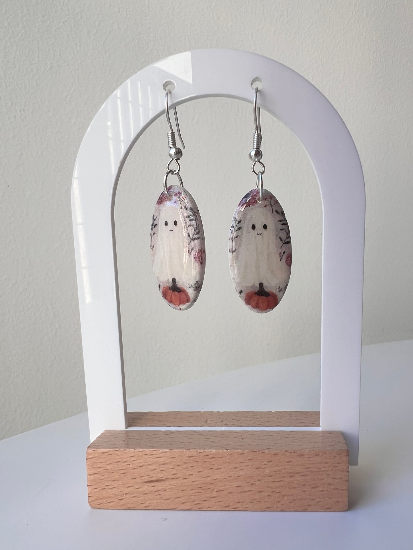 Auskarai "Vaiduokliukai"