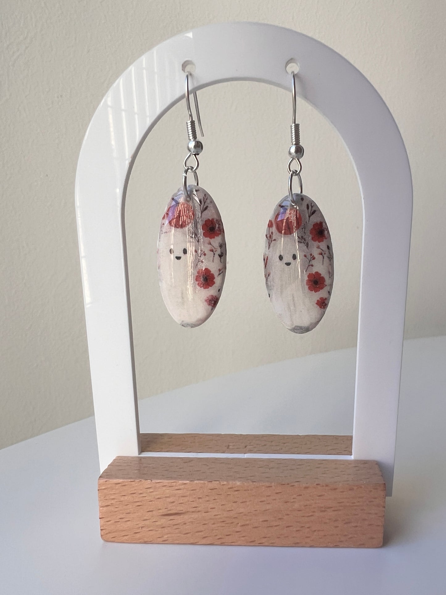 Auskarai "Vaiduokliukai"